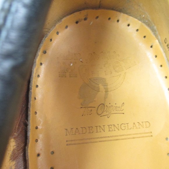 Dr Martens England Made Crazy Horse Shoes #8053 main image 10